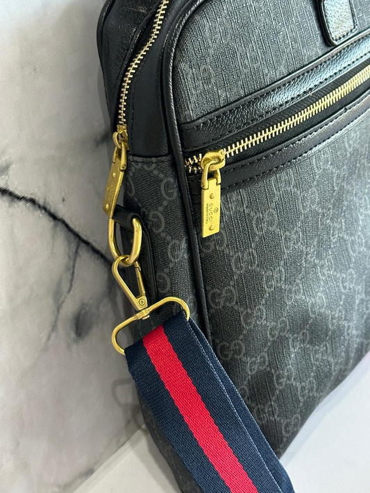 GG Laptop Bag - Black