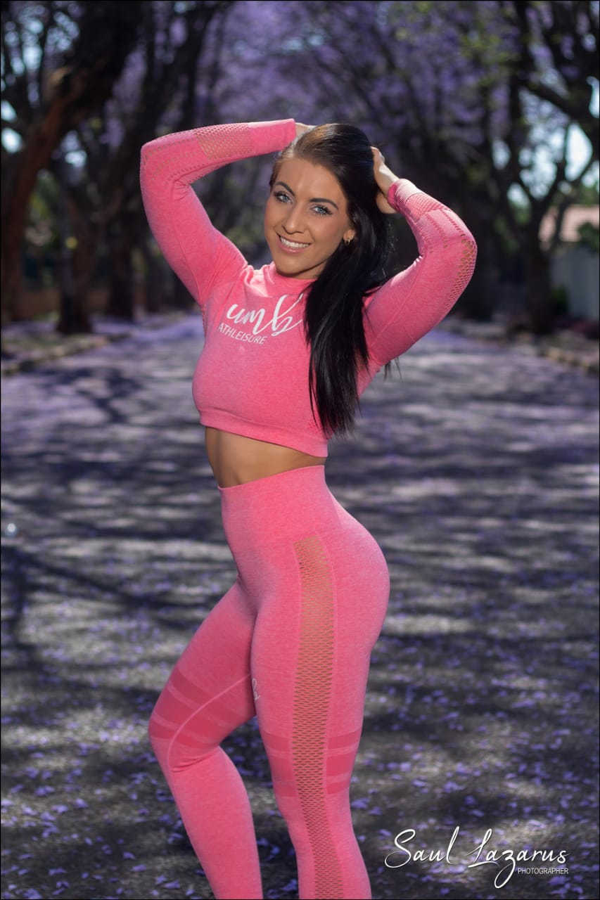 UMB Spring Pink Seamless Leggings