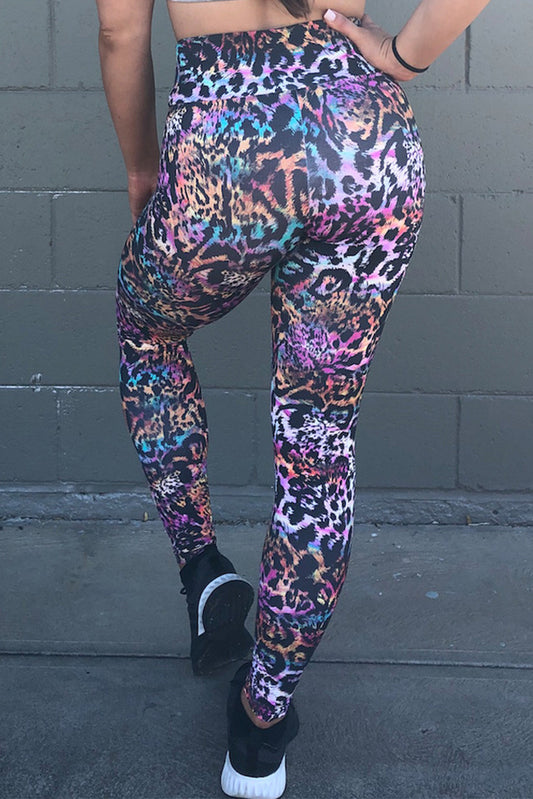 Tigresa Print High Waist Yoga Leggings