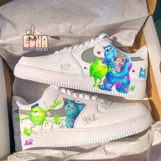 NEW*  Pre-Order * Custom Made Monsters Inc. Sneakers